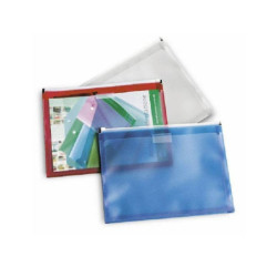 Busta pp cm.32,8x25,3 con zip do ppia tasca art.5256
