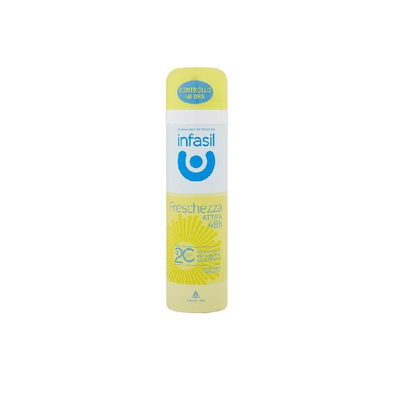 Infasil deodorante spray ml.150 freschezza attiva 2c 48h