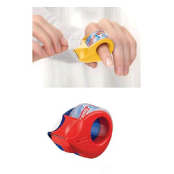 Tesa nastro adesivo crystal mm.19xmt.10 mini dispenser