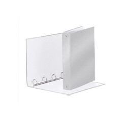 Raccoglitore anelli cm.22x30 4 anelli d.30 meeting grigio metallizzato