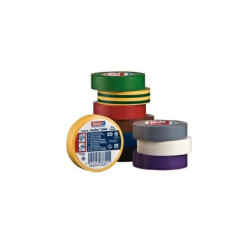 Tesa nastro isolante mm.10xmt.15 pz.10 colori assortiti