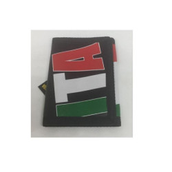 V9sport portafoglio con catena b lack italia