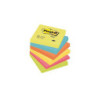 Post it 654 mm.76x76 colori assortiti pz.6
