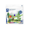 Staedtler pastelli design journe y esagonali pz.24