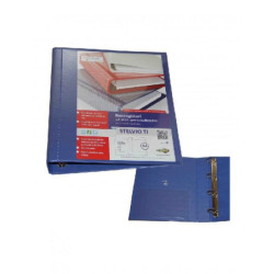 Raccoglitore cm.22x30 4 anelli stelvio 4d 50ti blu