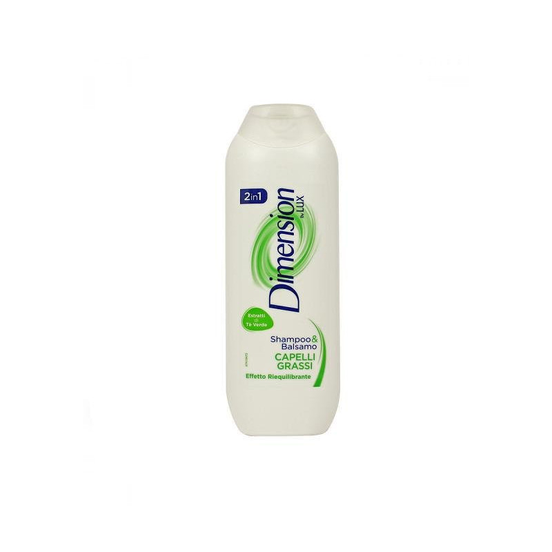 Dimension shampoo ml.250 2 in 1 capelli grassi