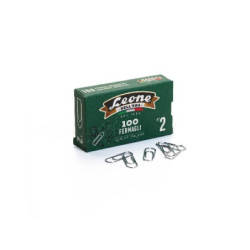 Fermagli leone zincati n.2 pz.100