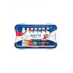 Fila colori tempera giotto pz.7 ml.12