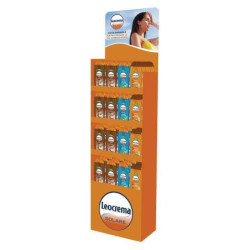 Leocrema solare kit expo docce solari pz.120 assortiti