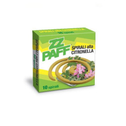 Zzpaff spirali antizanzare pz.10 citronella