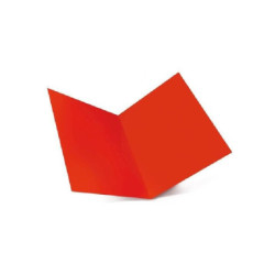Cartella bristol gr.200 cm.25x33 semplici rosso