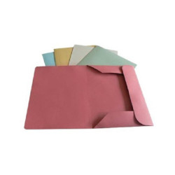 Cartella manilla gr.150 cm.25x34 a 3 lembi rosso