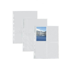 Busta pp con fori cm.21x29,7 atl a f foto 10x15 8 foto