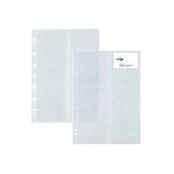 Busta pp con fori cm.21x29,7 atlacard 10 tasche