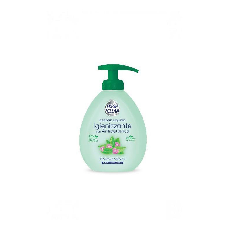 Fresh & clean sapone liquido ml.300 the verde e verbena igienizzante