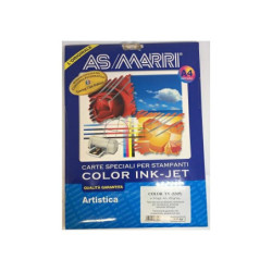 Carta fotografica cm.21x29,7 gr. 350 color tn fg.8 inkjet
