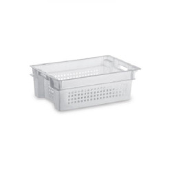 Cassetta sovrapponibile forata 60x40x20 lt.32