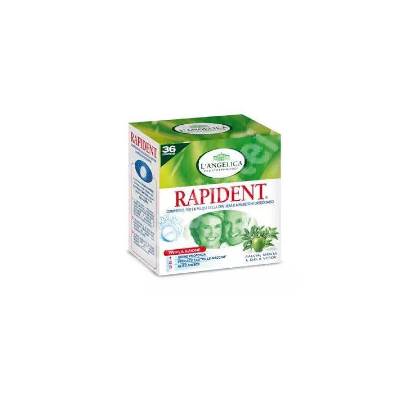 Rapident compresse per dentiere pz.32