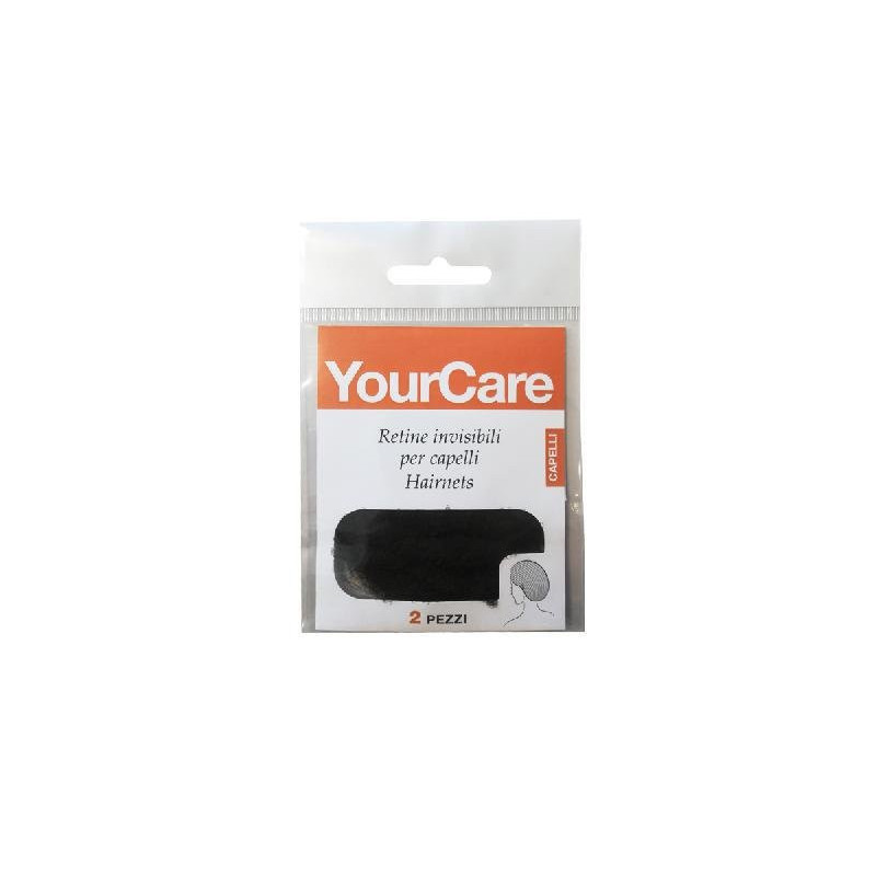 Yourcare retine invisibili pz.2 nero art.5043.5