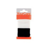 Yourcare elastici capelli no clip medium bianco e nero pz.12 art.f0378bn