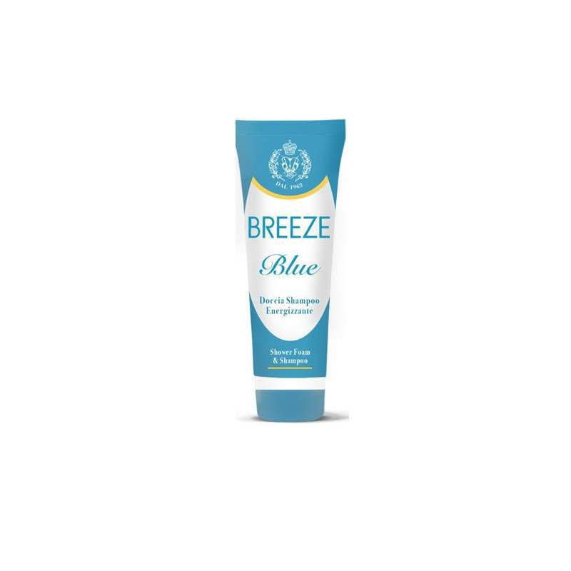 Breeze bagno doccia shampoo ml. 50 blu