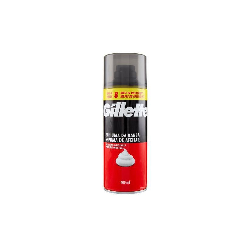 Gillette schiuma barba ml.400