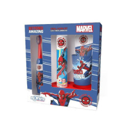 Spiderman confezione regalo oral care spazzolino elettrico