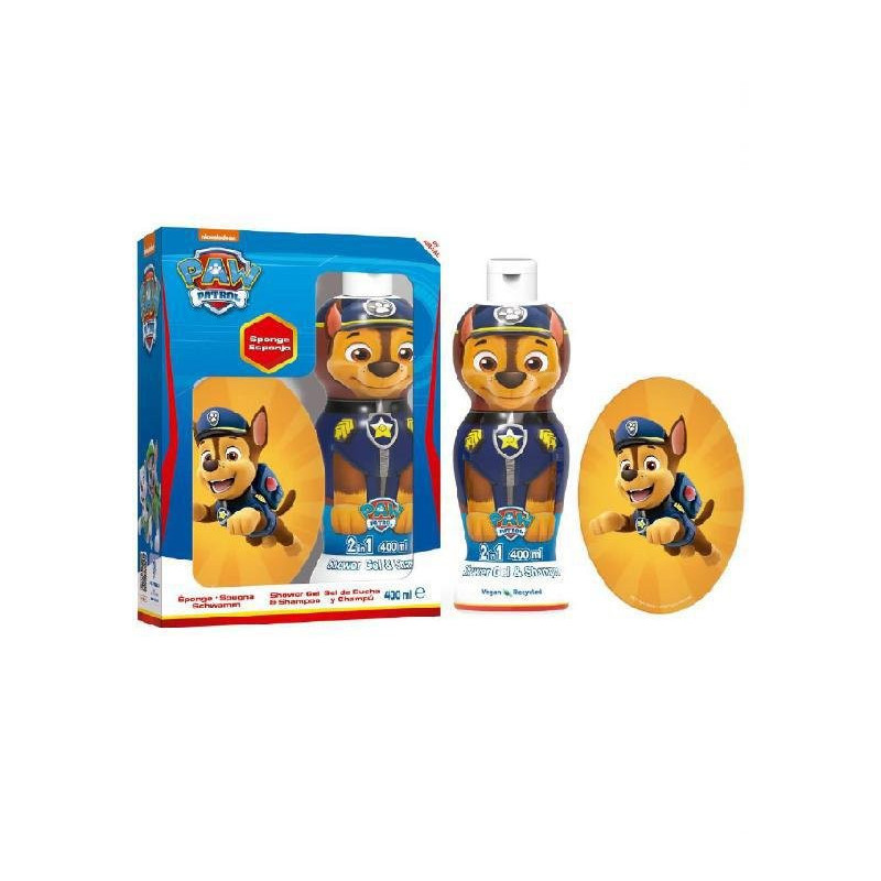 Paw patrol confezione regalo cha se doccia+spugna