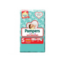 Pampers pannolini baby dry 5 jun ior (12-18 kg) pz.16