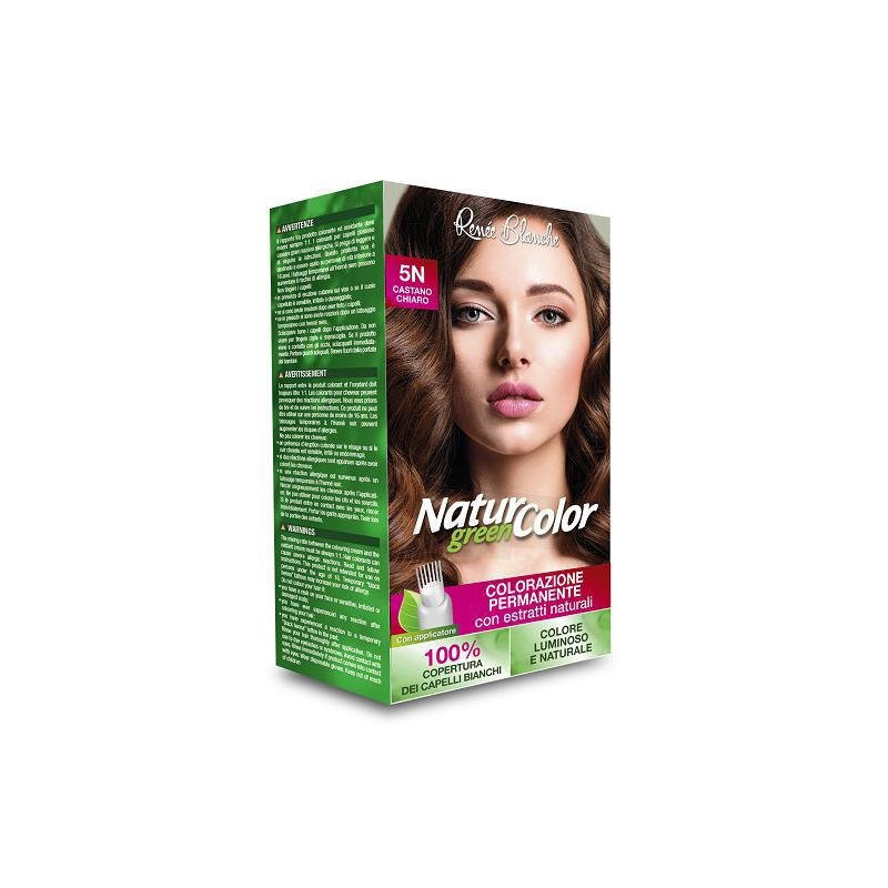 Renee blanche gel colorante nature green 5n castano chiaro