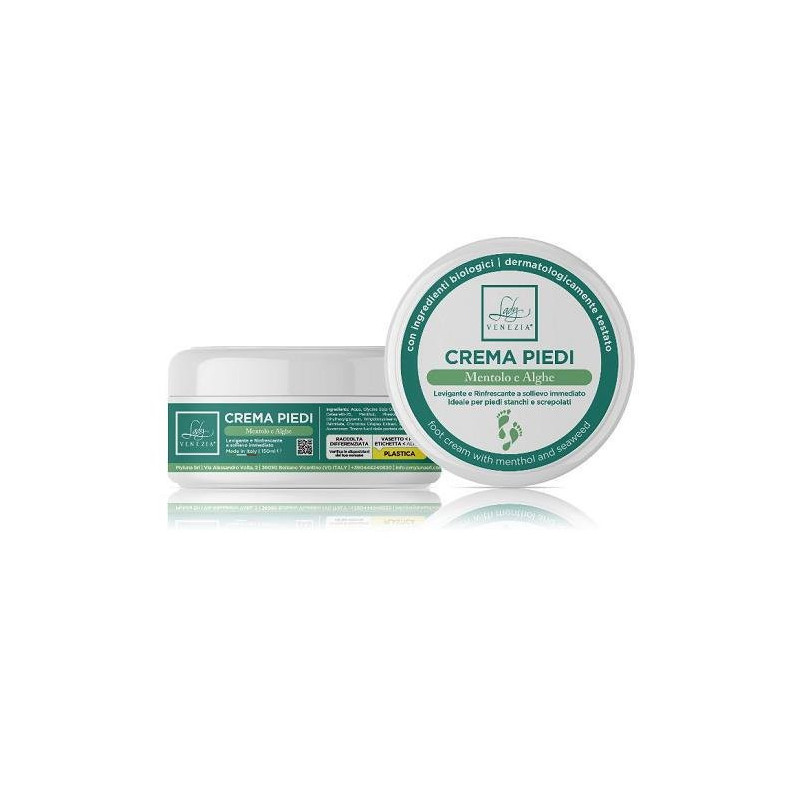 Lady venezia crema piedi ml.150 mentolo e alghe