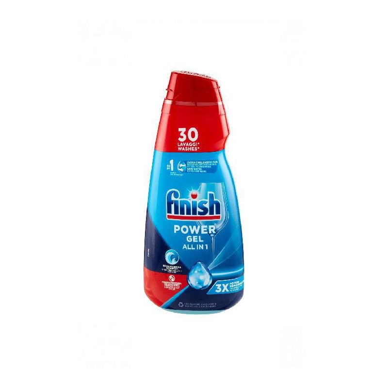 Finish tutto in 1 gel 30 lavaggi ml.600