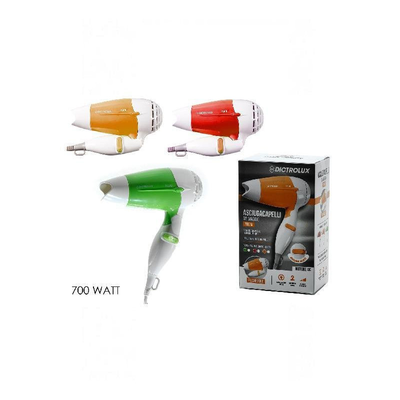 Phon pieghevole da viaggio 700w art.588203