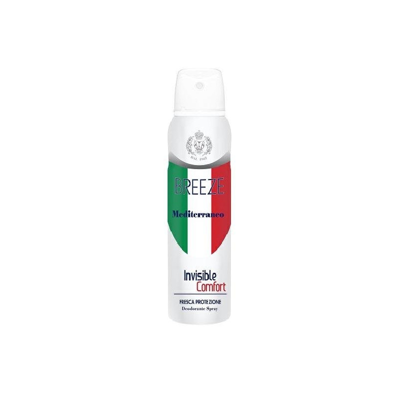 Breeze deodorante spray ml.150 mediterraneo