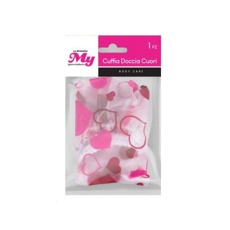 My cuffia doccia cuori art.cuf06575a/art.6465