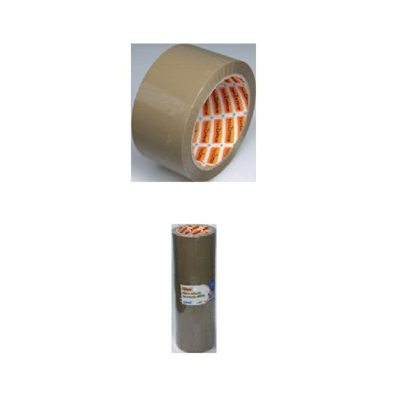 Nikoffice nastro industriale mm. 50xmt.66 avana silenzioso