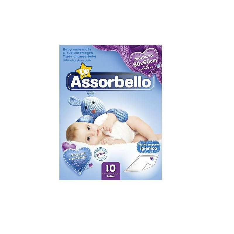 Soffisof assorbello traverse per bambini cm.60x60 pz.10