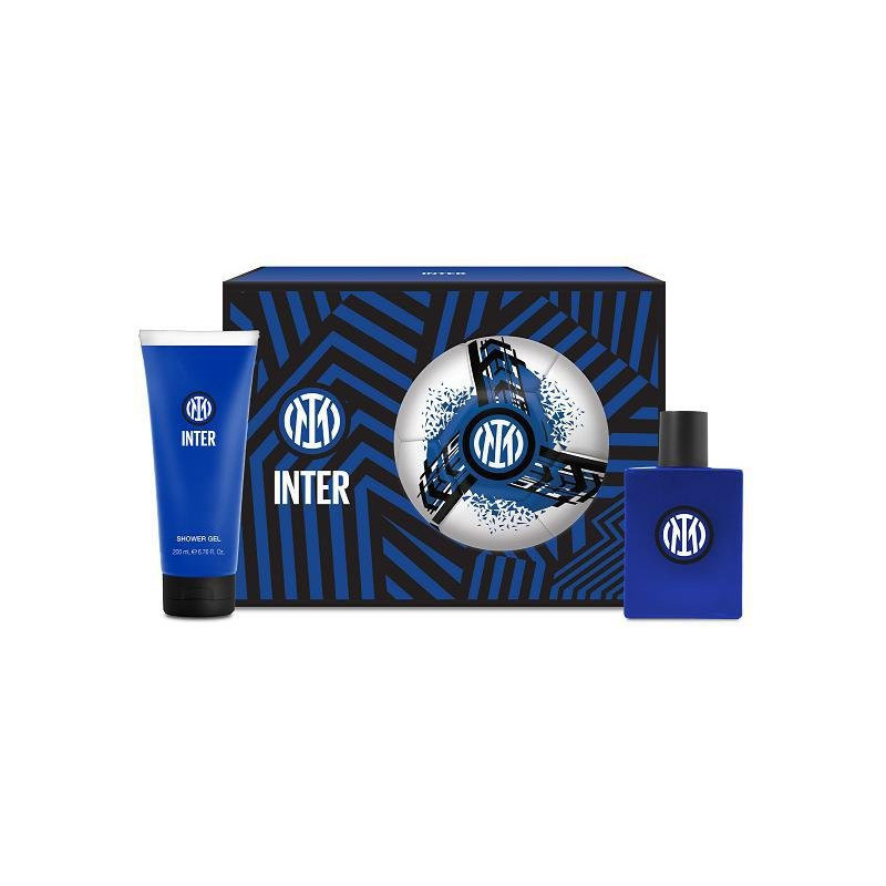 Inter confezione regalo edt+deod orante+pallone
