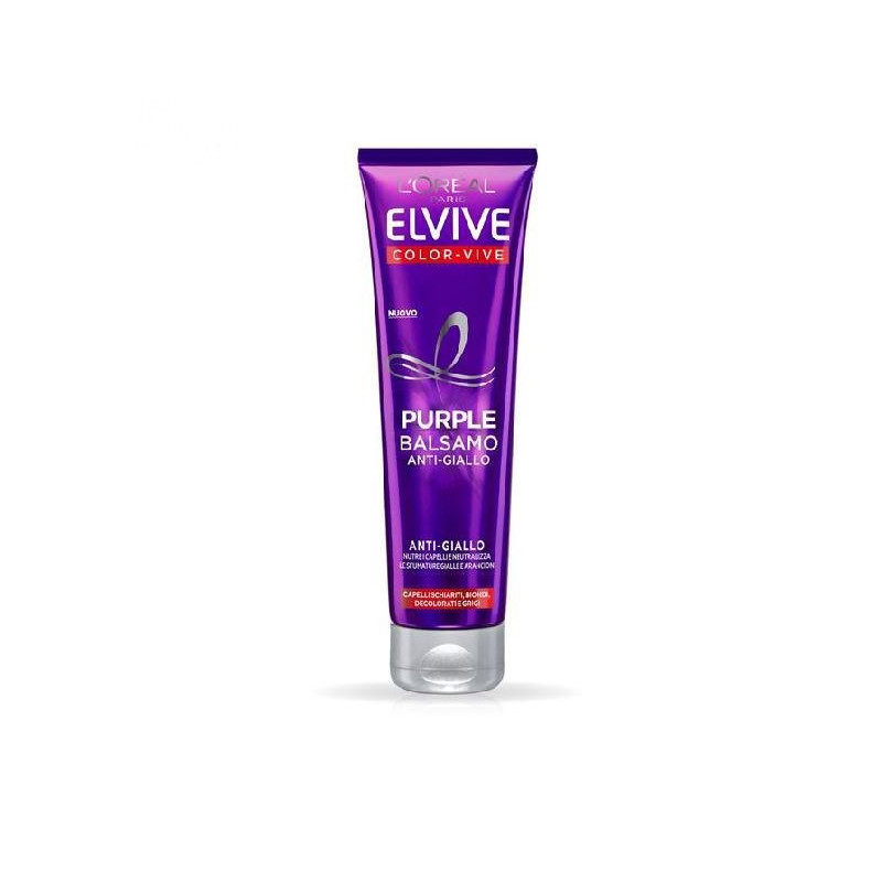 Elvive balsamo ml.150 purple anti giallo capelli schiariti