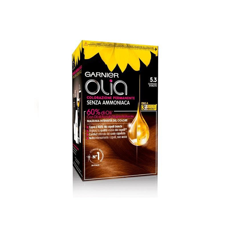 Olia crema colorante n. 5,3 cast ano dorato