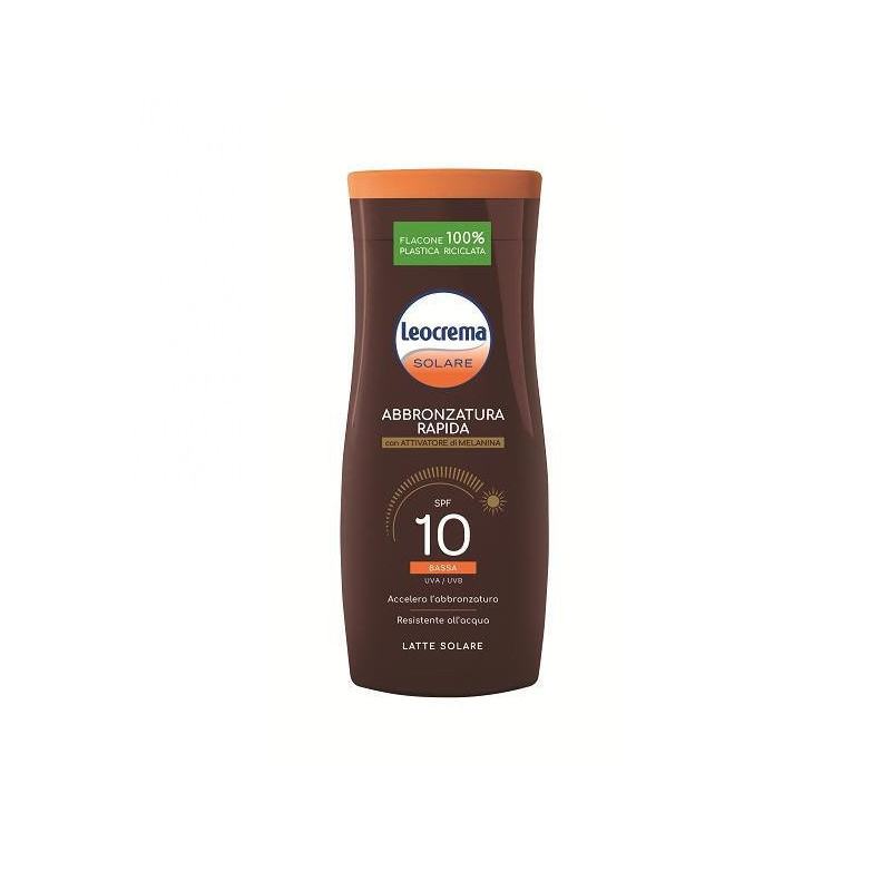 Leocrema solare latte abbronzatu ra rapida fp.10 ml.200