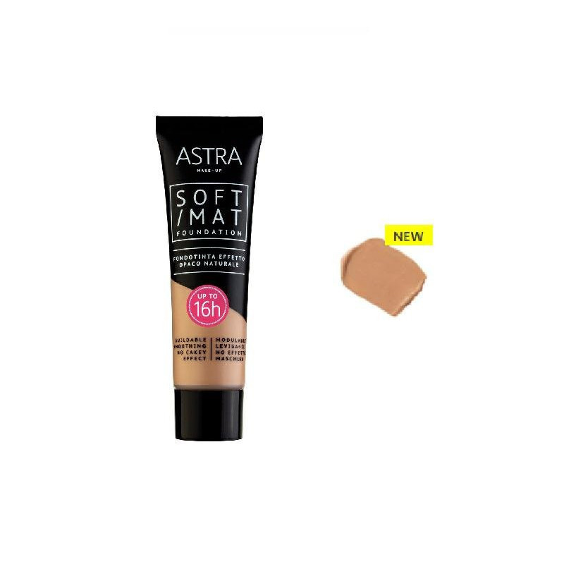 Astra fondotinta fluido soft/mat n.06 hazelnut