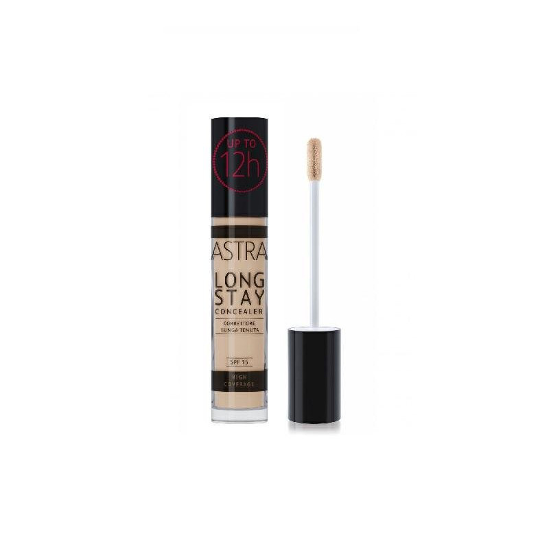 Astra correttore fluido long sta y concealer n.03c almond