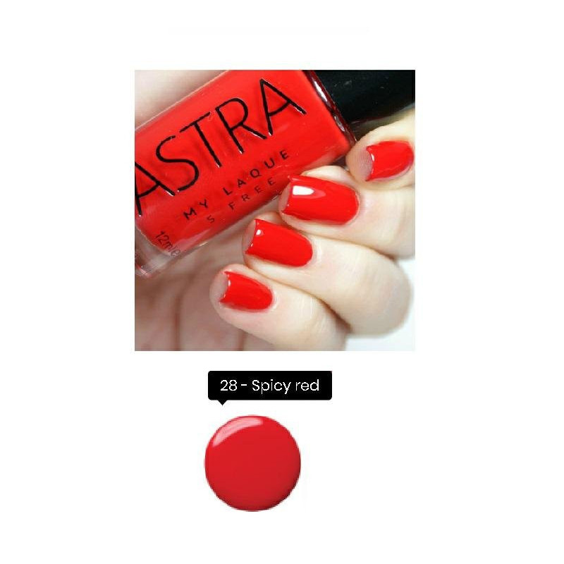 Astra smalto my laque ml.12 n.28 spicy red