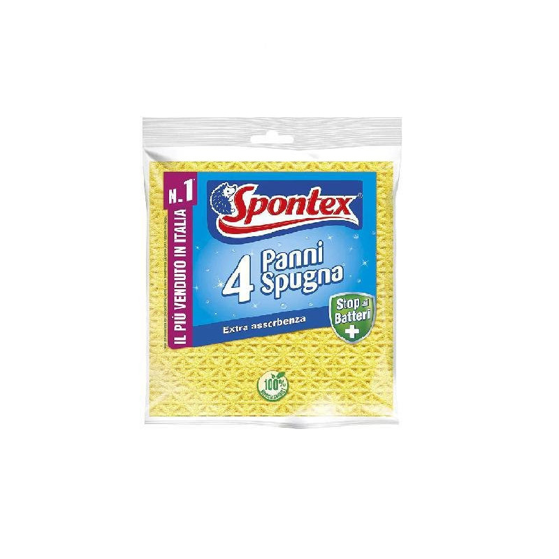 Spontex panno spugna pz.4