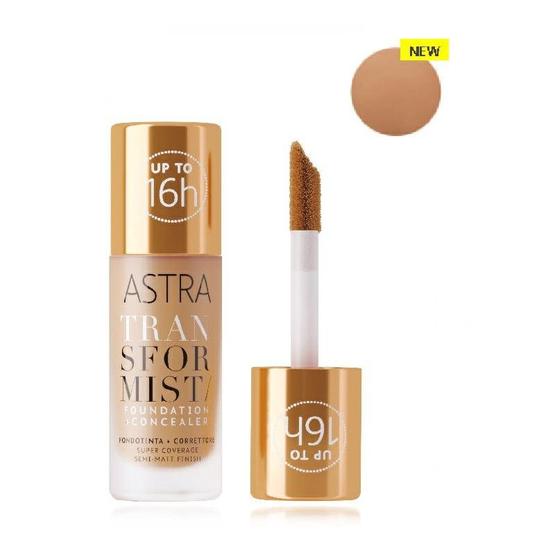 Astra fondotinta fluido transformist con correttore n.05n tan