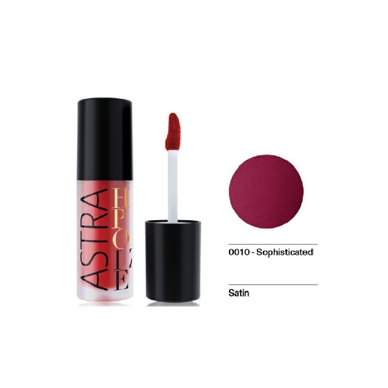 Astra rossetto liquido hypnotize lipstick satin n.10 sophisticadet