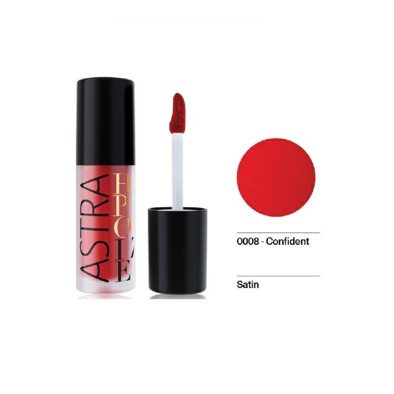Astra rossetto liquido hypnotize lipstick satin n.08 confident