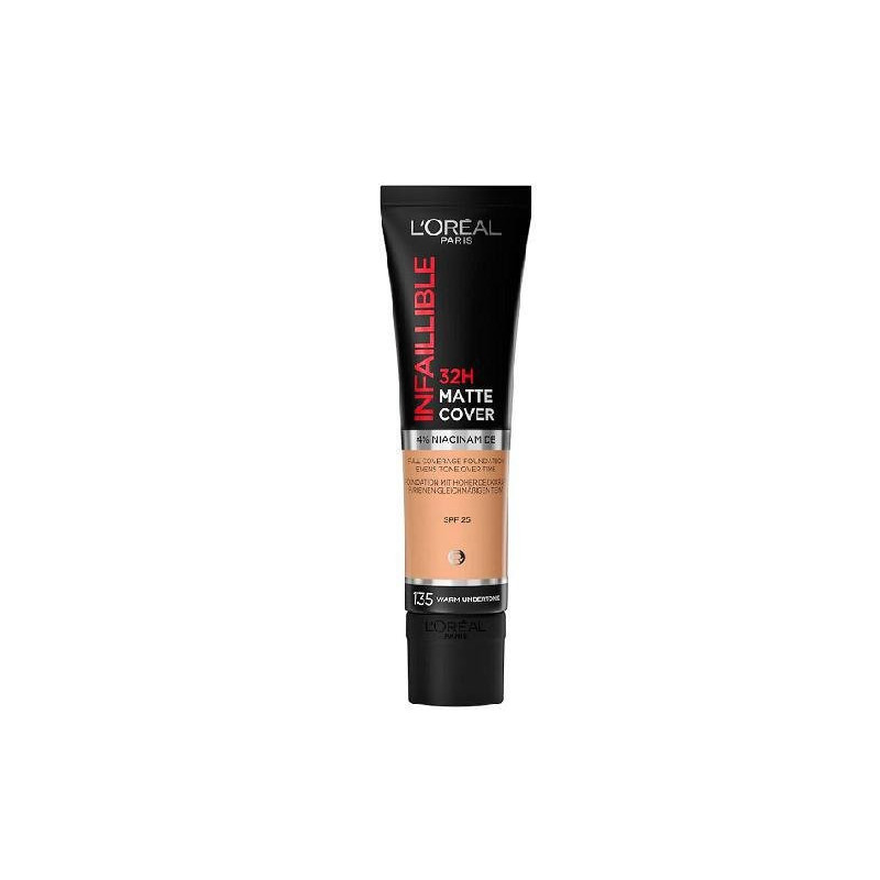 L oreal fondotinta infaillible m at cover fluido 135 beige clair