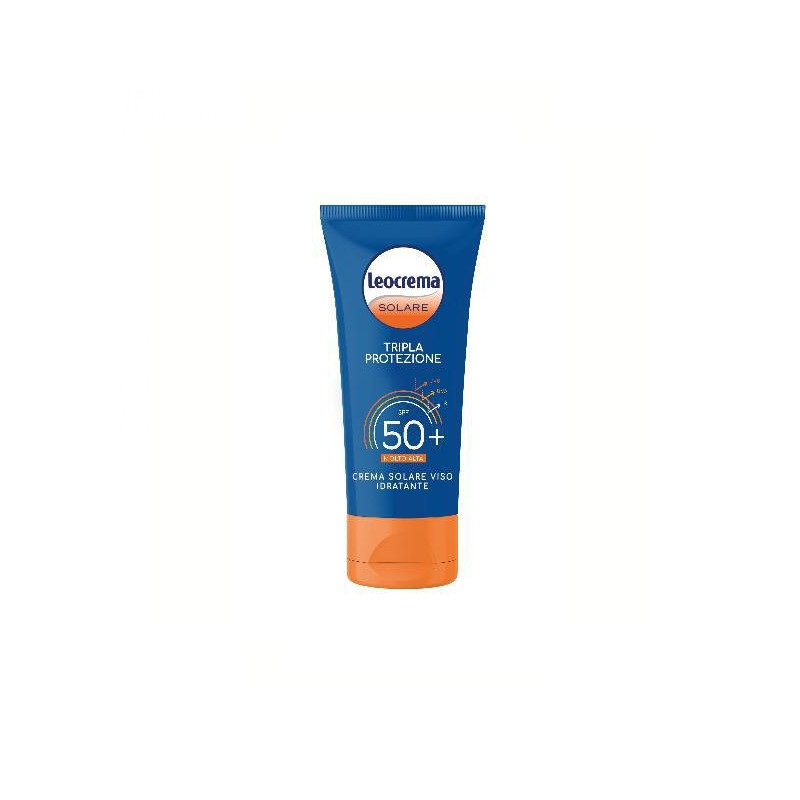 Leocrema solare viso fp.50+ ml.5 0